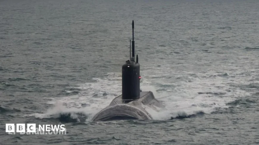 Royal Navy Tracks Russian Submarine in English Channel