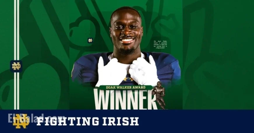 Jeremiyah Love Clinches 2025 Doak Walker Award