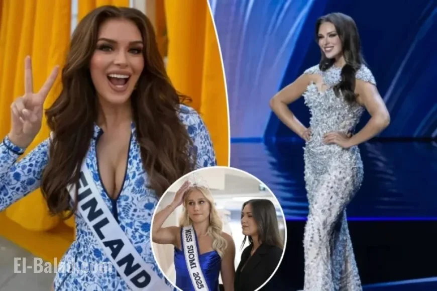 Miss Finland Sarah Dzafce Loses Crown Over Racist Social Media Gesture