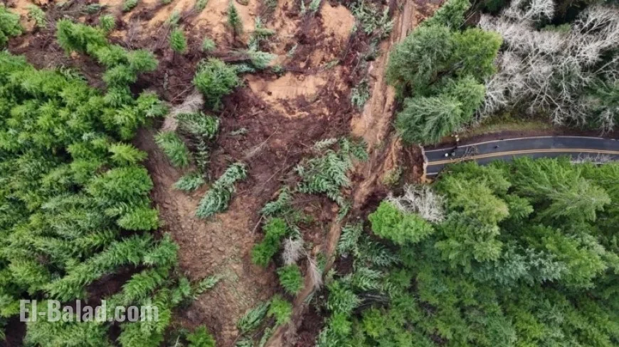 Landslide Shuts Down Highway 229 Near Lincoln City, Reports ODOT