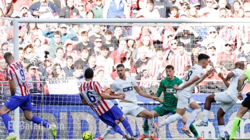 Live: Atlético de Madrid vs Valencia in LaLiga EA Sports