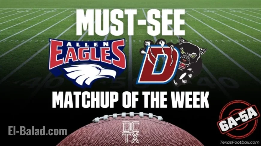 State Semifinals Showdown: Unbeaten Allen vs. Formidable Duncanville