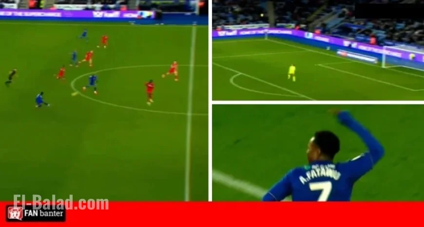 Abdul Fatawu Stuns Ipswich with Halfway Goal for Leicester, Goes Viral