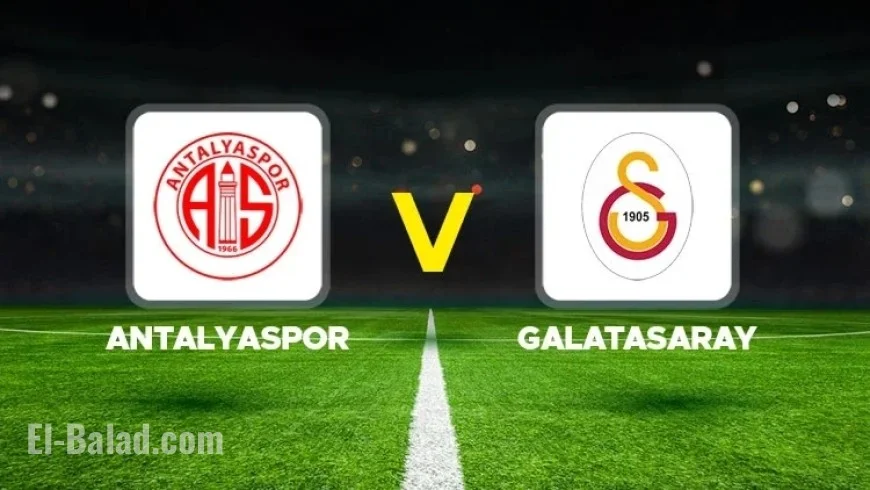 Live Commentary: Antalyaspor vs Galatasaray in Süper Lig Match