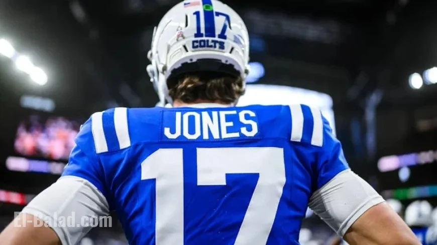 Daniel Jones Thanks Colts for Support After Season-Ending Achilles Injury