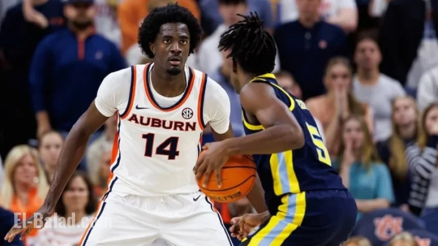 Auburn Tigers’ Emeka Opurum Out for Season