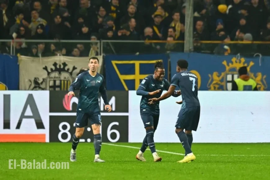 Serie A: Noslin Leads Nine-Man Lazio to 1-0 Victory Over Parma