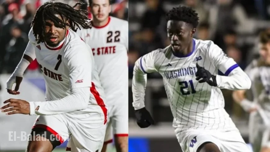 NC State vs. Washington: Men’s College Cup Final Preview and Broadcast Details