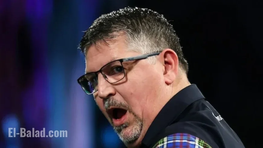 Two-Time World Champion Anderson Struggles Through in Darts World Championship