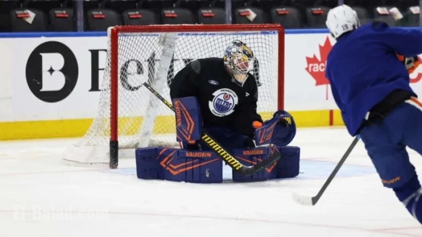 Jarry Debuts for Oilers in Matchup Against Maple Leafs