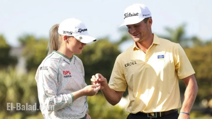 Charley Hull, Brennan, Thompson, Clark Set Record 55s at Grant Thornton