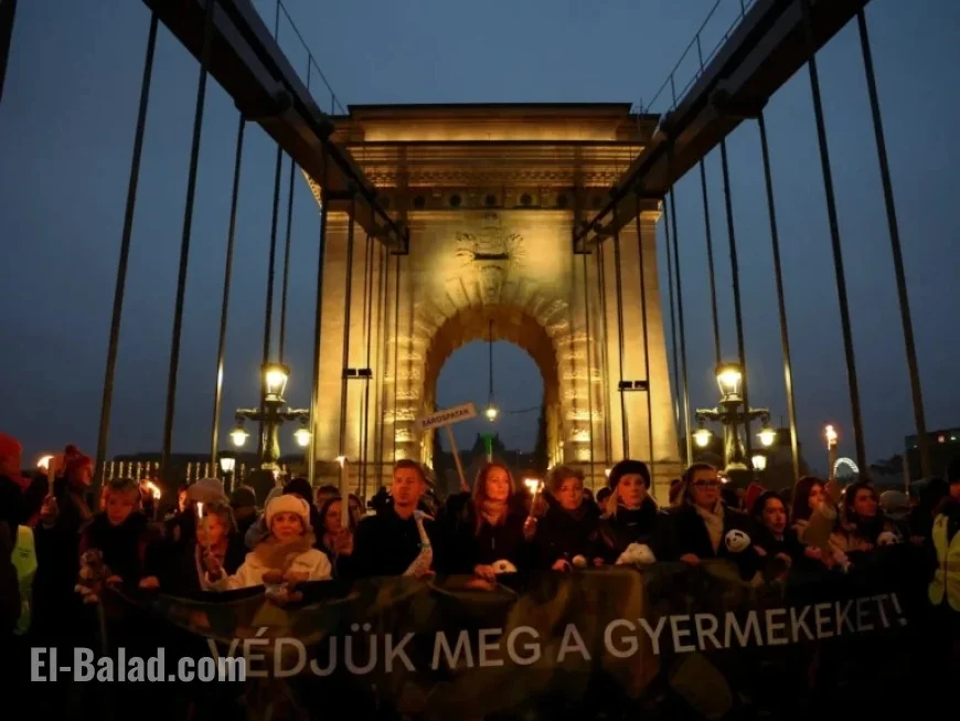 Hungarian Protesters Urge PM Orban’s Resignation Amid Child Abuse Scandal
