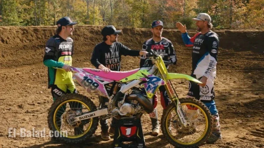 Pastrana, Roczen, and Brown Clash in Epic Dirt Bike Battle Video