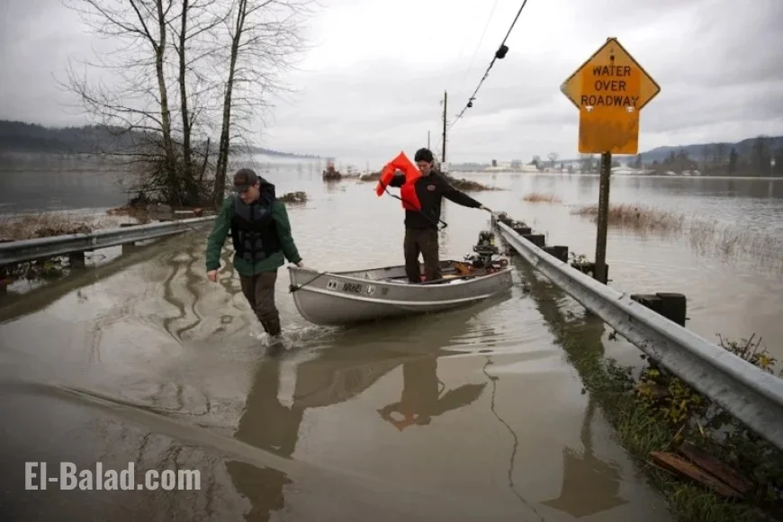 Western Washington Floodwaters Recede, Yet Atmospheric Rivers Loom Sunday