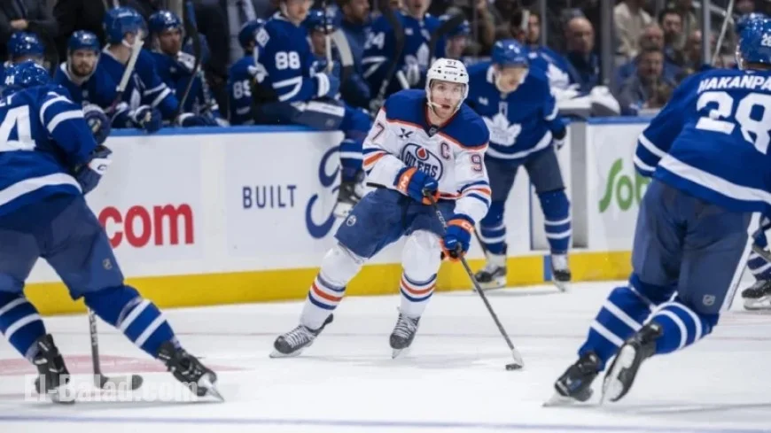 Oilers Face Off Against Maple Leafs