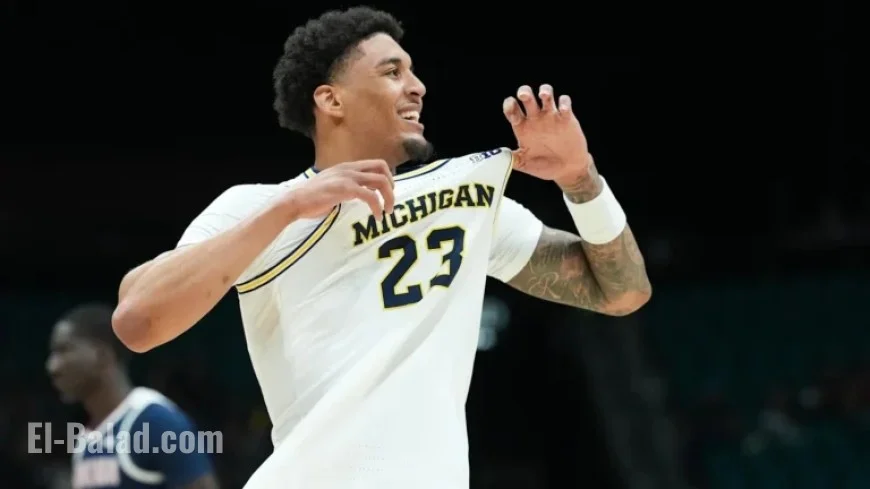 Yaxel Lendeborg Discusses LeBron-like Dunk Against Gonzaga, Choosing Michigan