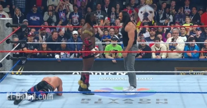 Drew McIntyre Disrupts Oba Femi vs. Cody Rhodes on Saturday Night Event