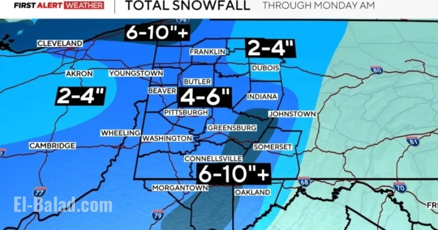 Pittsburgh Prepares for Major Snowfall and Freezing Temperatures