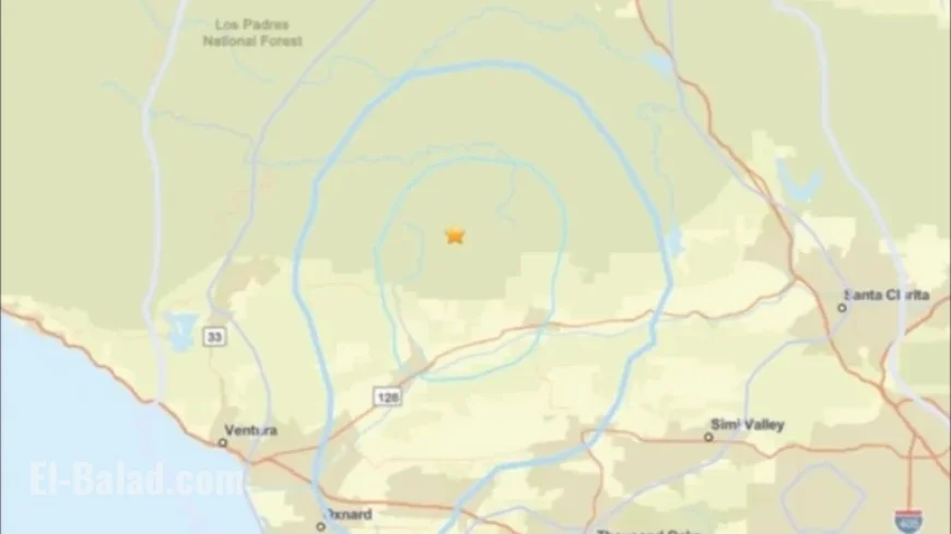 3.6-Magnitude Earthquake Strikes Near Fillmore in Ventura County
