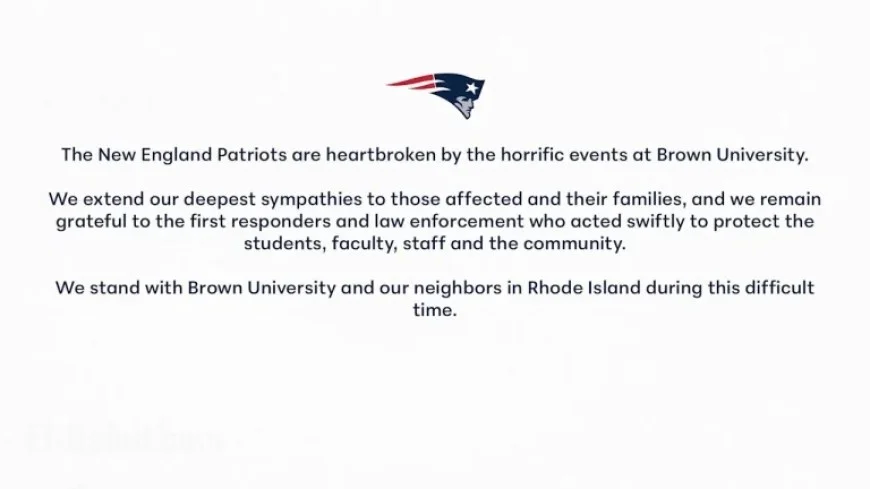 Patriots Address Brown University Events in Official Statement