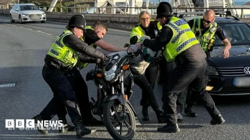 Police Arrest Four at Bournemouth Illegal Bike Gathering Bust