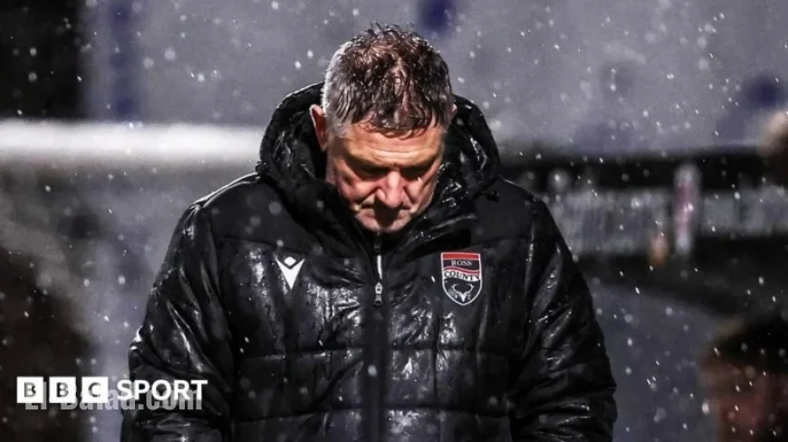 Ross County Dismisses Tony Docherty Following Devastating 6-0 Defeat