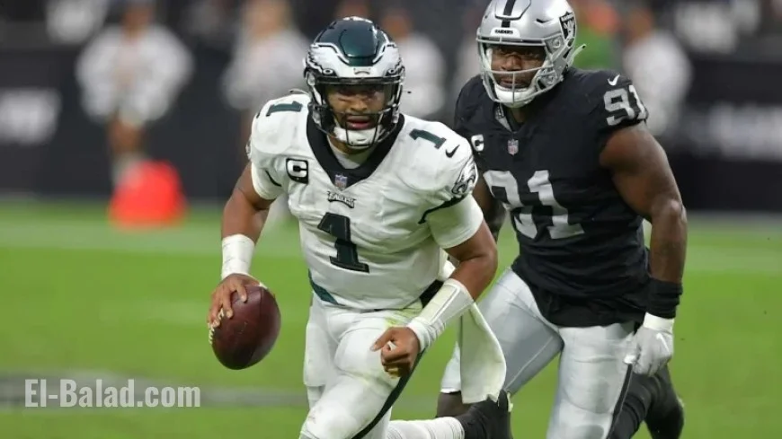 Raiders Face Eagles: Game Preview