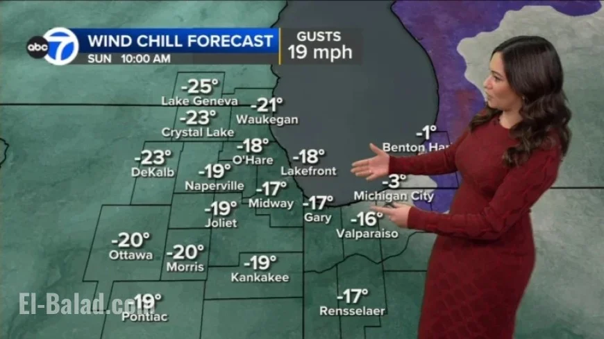 Cold Weather Advisory: Dangerous Wind Chill Hits Chicago for Sunday’s Bears Game
