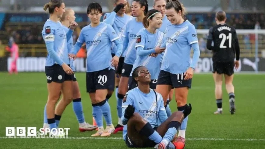 Khadija Shaw Scores Four in Man City’s 6-1 Victory Over Aston Villa