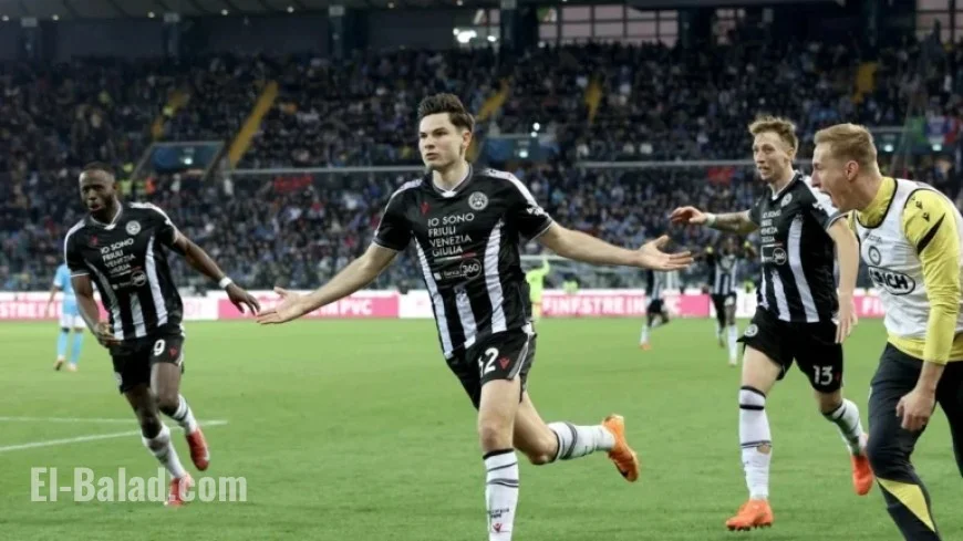 Ekkelenkamp Goal Sinks Napoli in Udine, Boosts Inter’s Shot at Top Spot