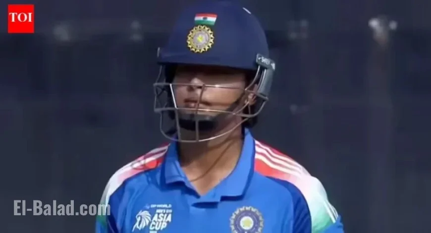 Vaibhav Suryavanshi Stumbles; Pakistan Celebrates Wildly – VIDEO