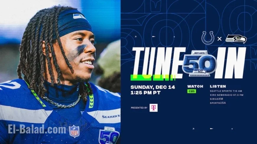 Seahawks Face Colts Showdown on December 14, 2025