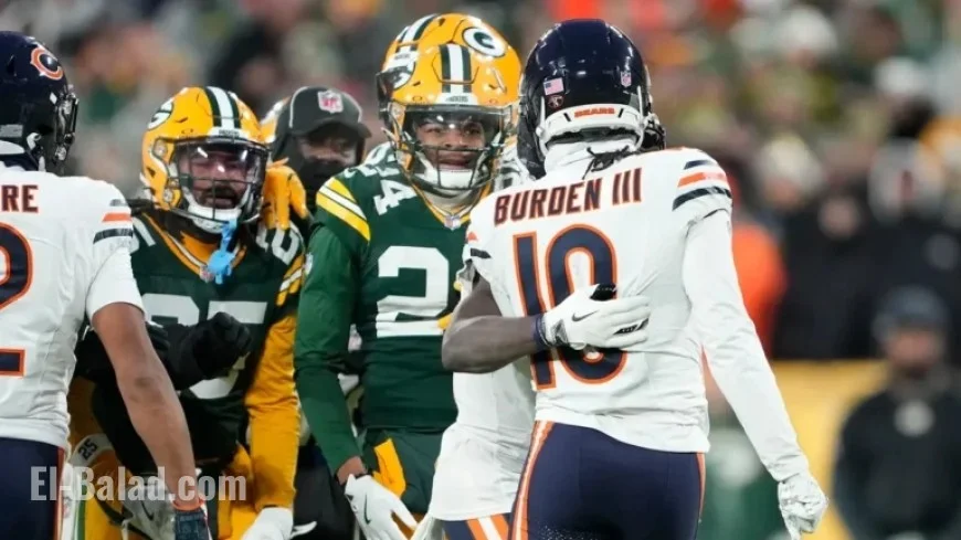 NFL Fines Bears WR Following Clash with Packers CB Keisean Nixon