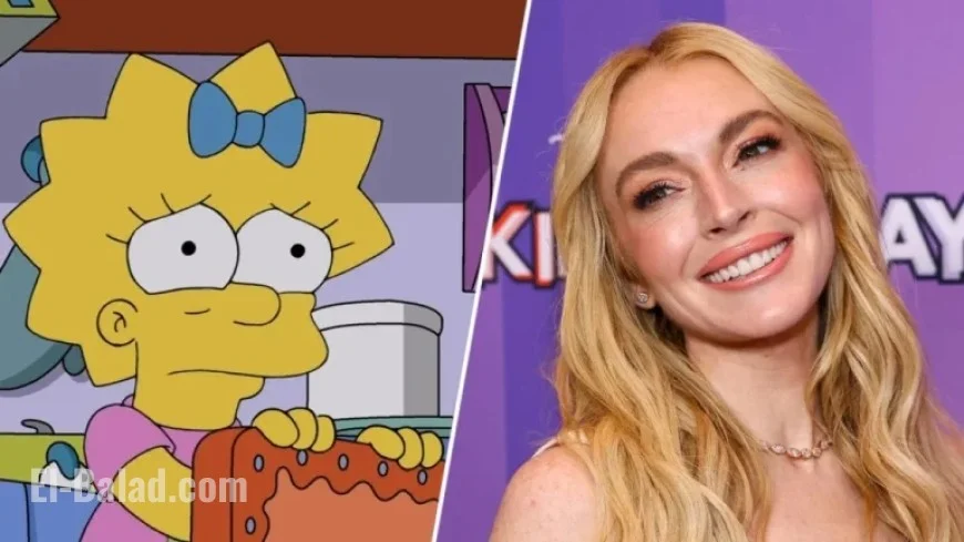 Lindsay Lohan Hints at Future Role as Maggie in ‘The Simpsons’
