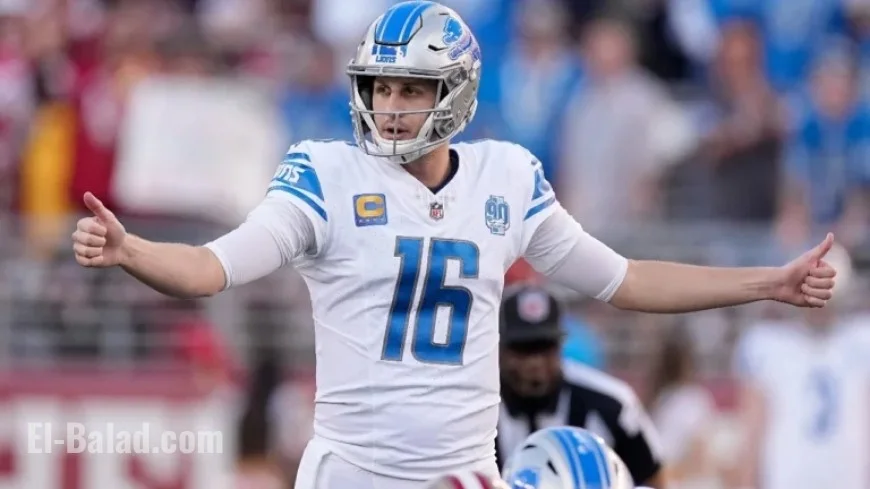 Jared Goff Aims to Revive Lions’ Season in Homecoming Matchup