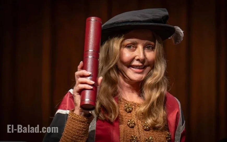 Carol Vorderman Receives Honorary Doctorate from Swansea University