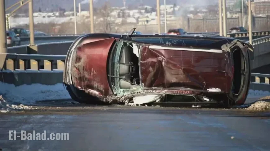 Nonagenarian Dies After Rolling Over on Quebec’s A-440 Highway