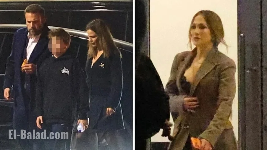 Ben Affleck Attends Son Samuel’s Show with Jennifer Garner and Jennifer Lopez