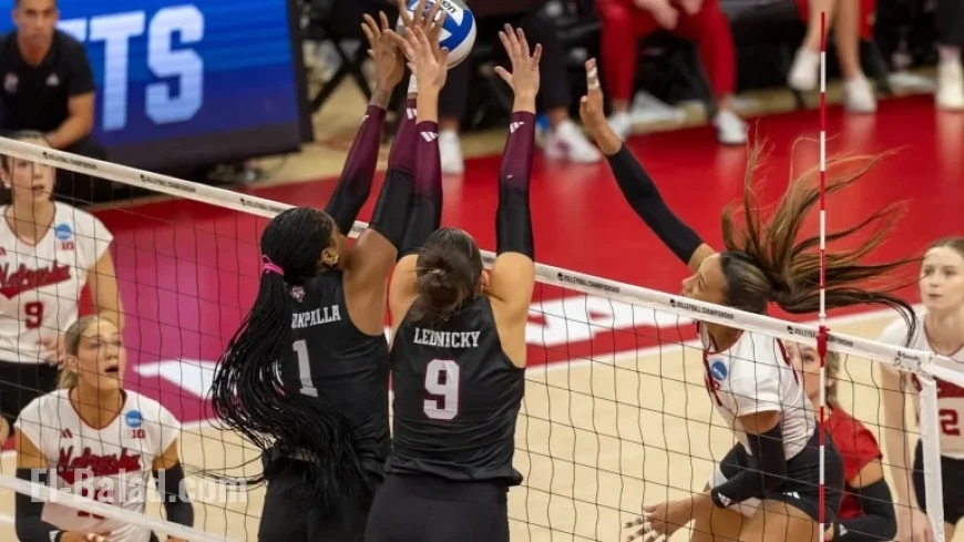Texas A&M Shatters Nebraska’s Perfect Season in Thrilling Five-Set Match