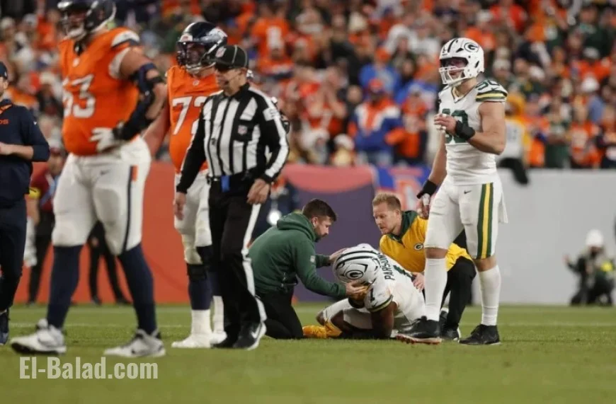 Packers’ Micah Parsons Exits Broncos Game with Knee Injury