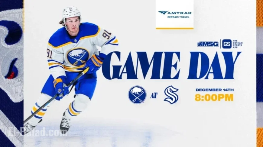 Sabres vs. Kraken: Viewing Details, Lineup Insights, Key Storylines
