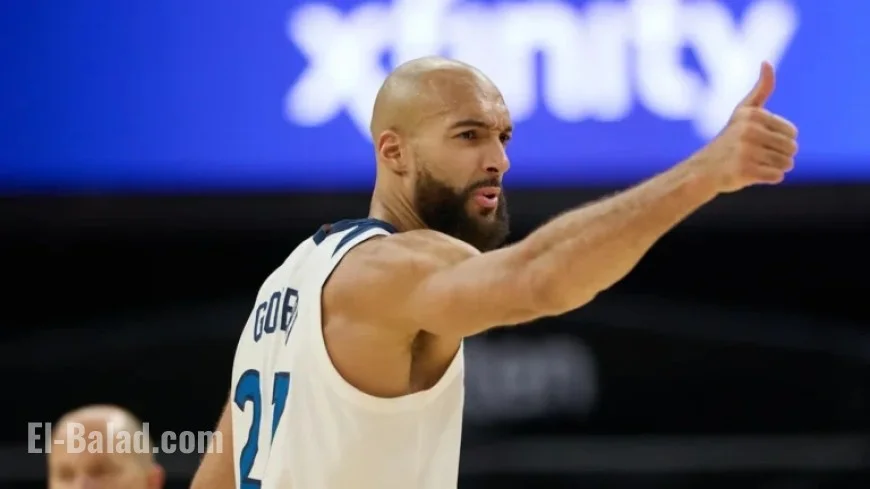 Rudy Gobert Leaves Wolves-Kings Match Due to Personal Reasons