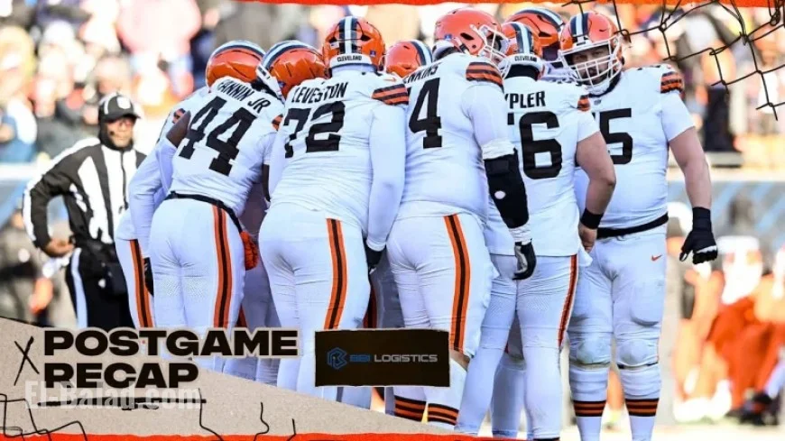 Bears Dominate Browns 31-3: Final Score and Game Highlights