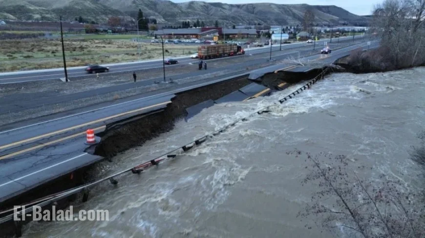 Flood Damage Shuts Highway 12 in Naches; Repairs Ongoing
