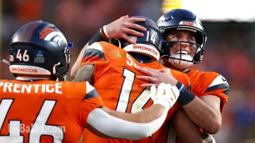 Broncos Secure 11th Straight Win, Dominate AFC’s No. 1 Seed Position