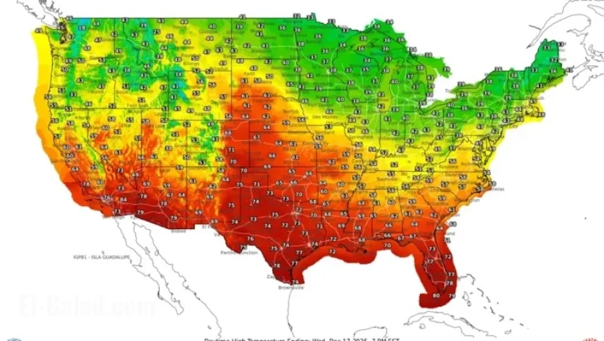 Major Shift in US Weather Predicted Following Weekend Snowstorm