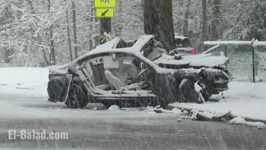 First Snowfall on Long Island Causes Fatal Crashes, Hundreds of Accidents