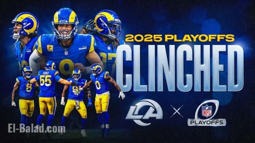 Rams Secure Playoff Spot with Victory Over Lions in Week 15