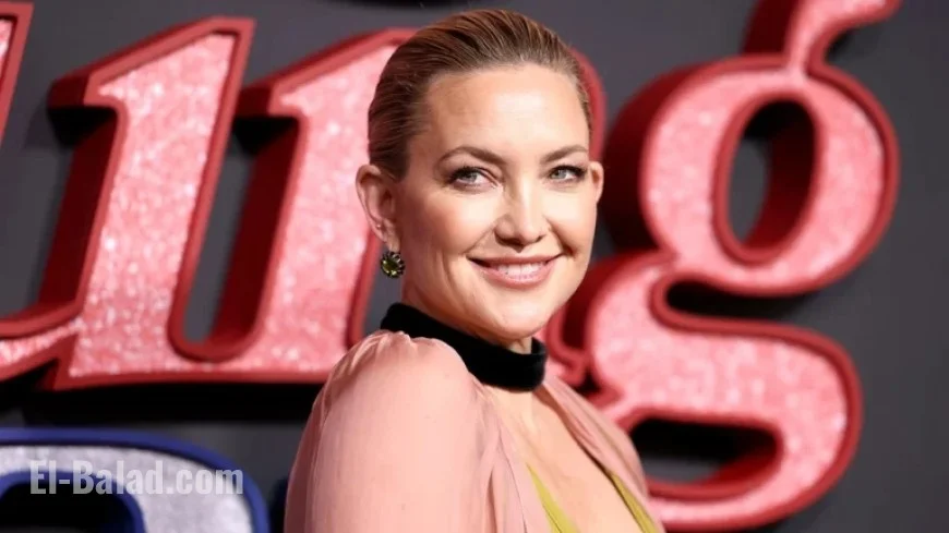 Kate Hudson Shines in Plunging Gown at ‘Song Sung Blue’ NYC Premiere