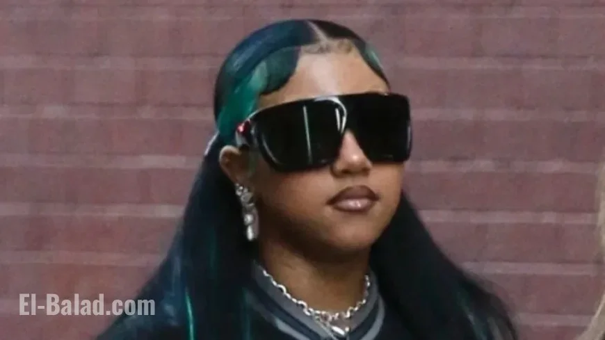 North West Unveils Dramatic Look with Bleached Eyebrows